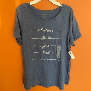 “Whatever floats your boat” T-shirt NWT‼️‼️